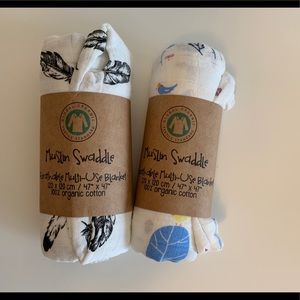 Organic Cotton Swaddle Blankets